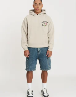 Shimizu Oversized Hoodie in Ecru