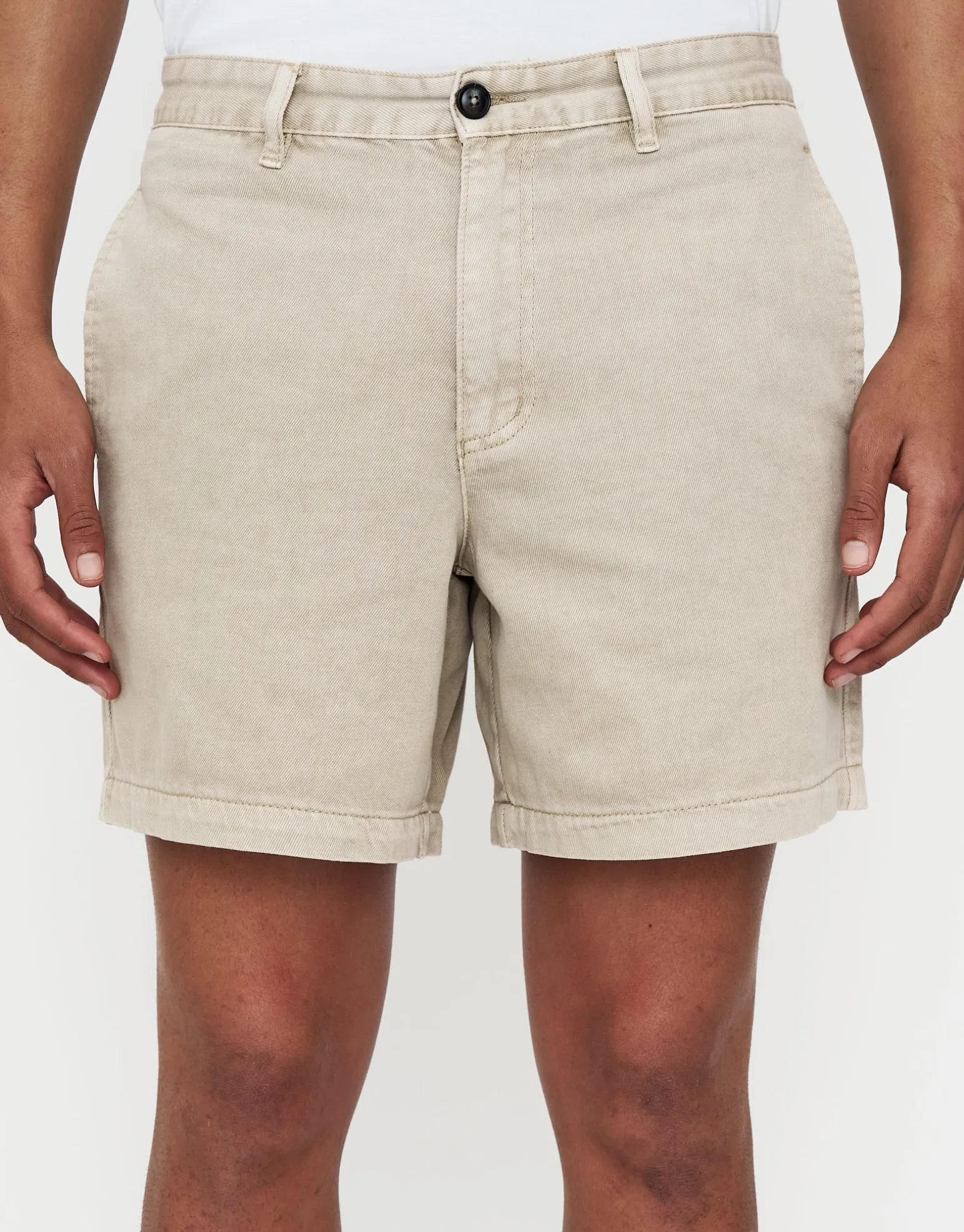 Short Chino Shorts in Black