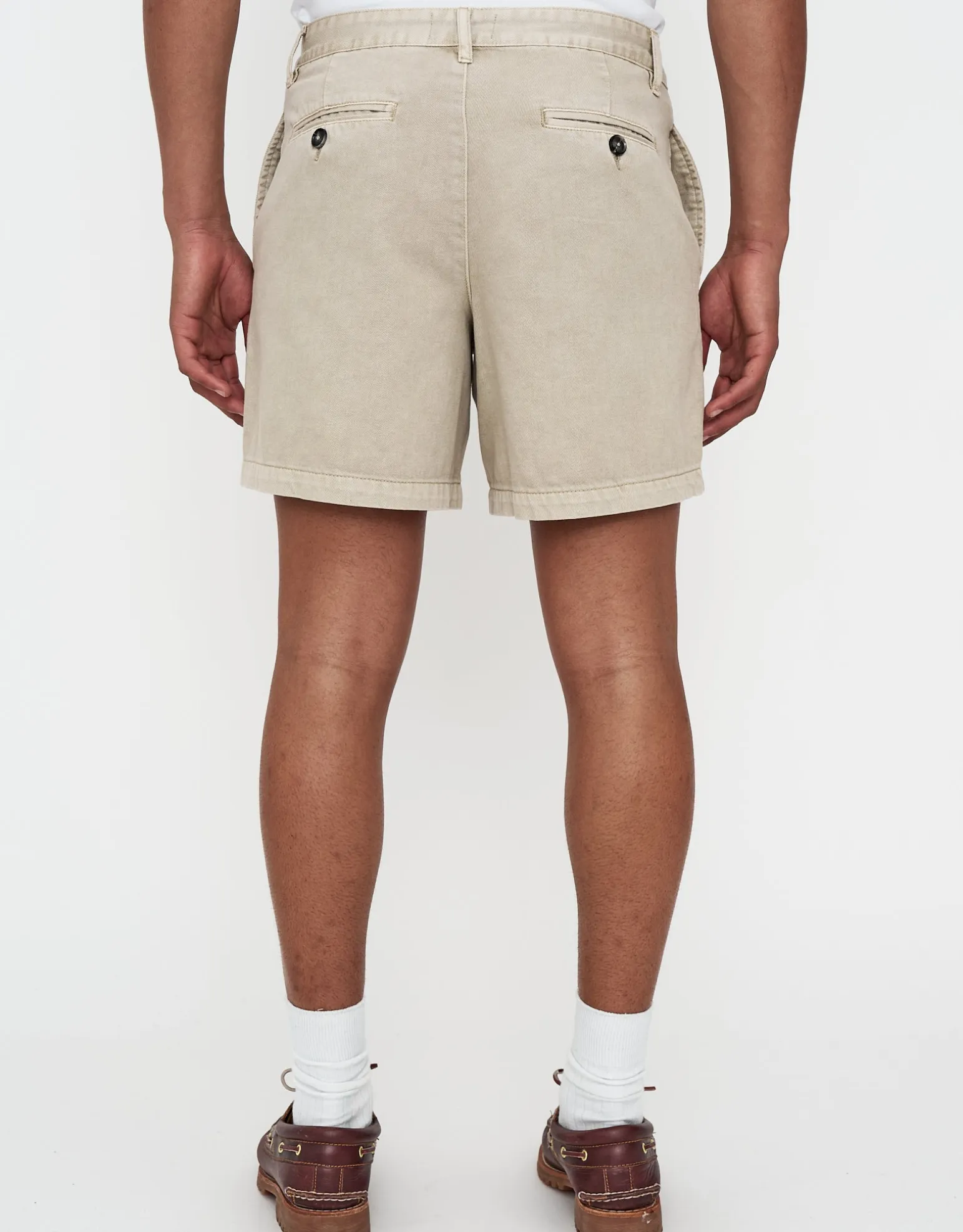 Short Chino Shorts in Black