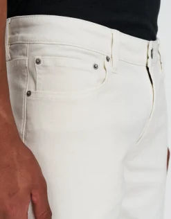 Slim Denim Shorts in Deep Blue