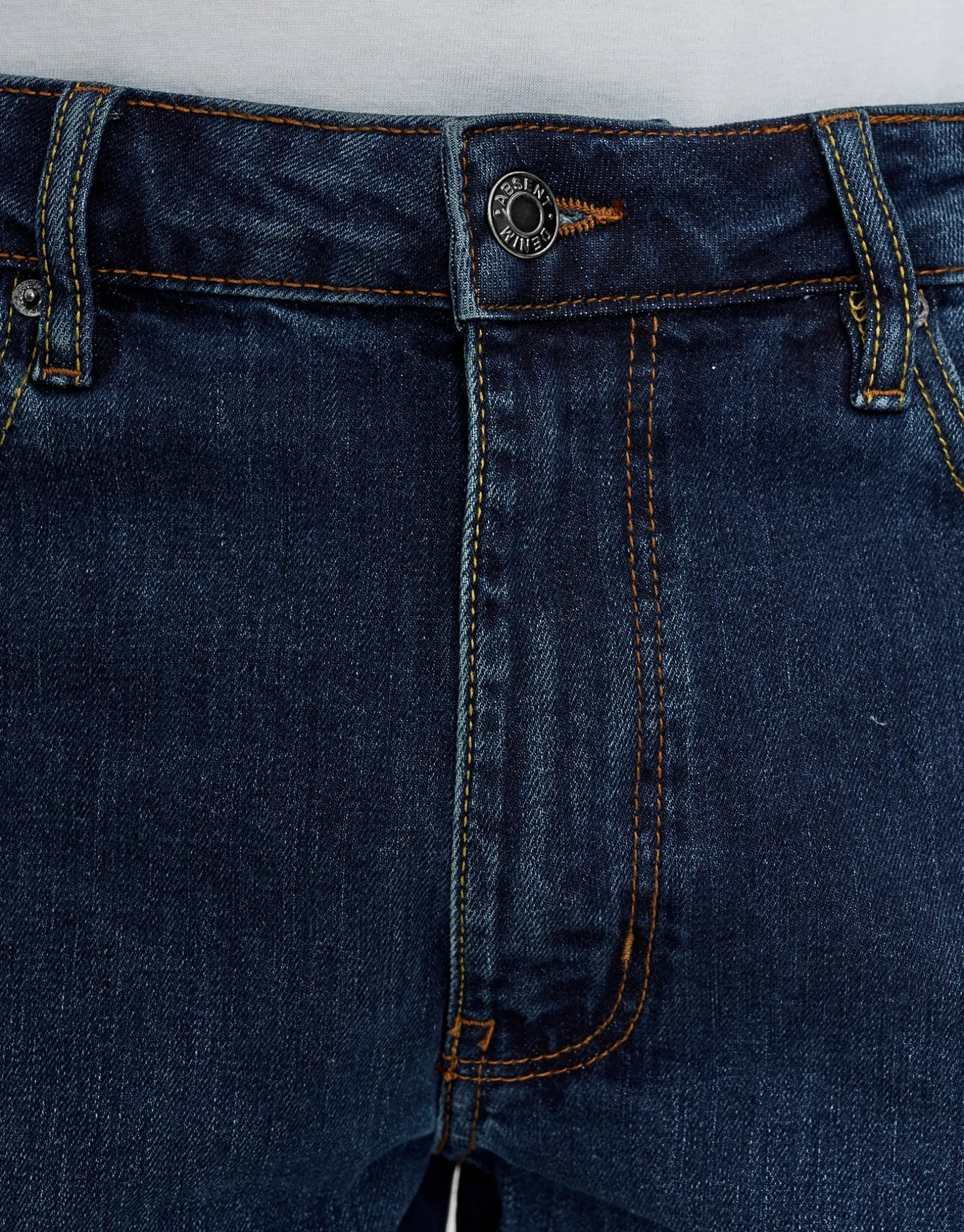 Slim Denim Shorts in Stonewash Sky
