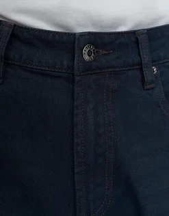 Slim Fit Jeans in Solid Black