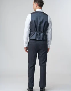 Slim Fit Waistcoat in Charcoal