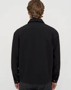 Smart Bomber Jacket in Black