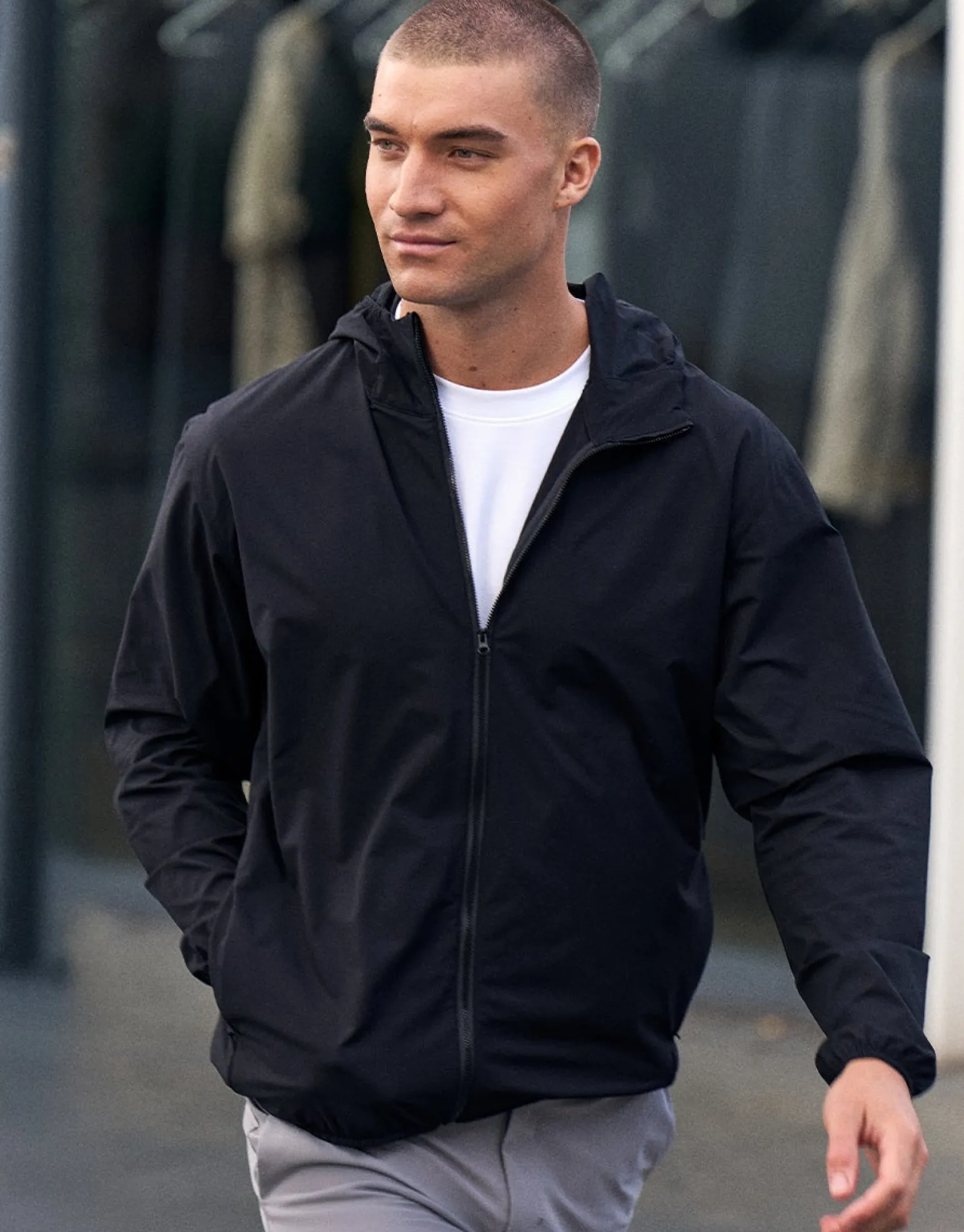 Smart Flex 2.0 Packable Jacket in Black
