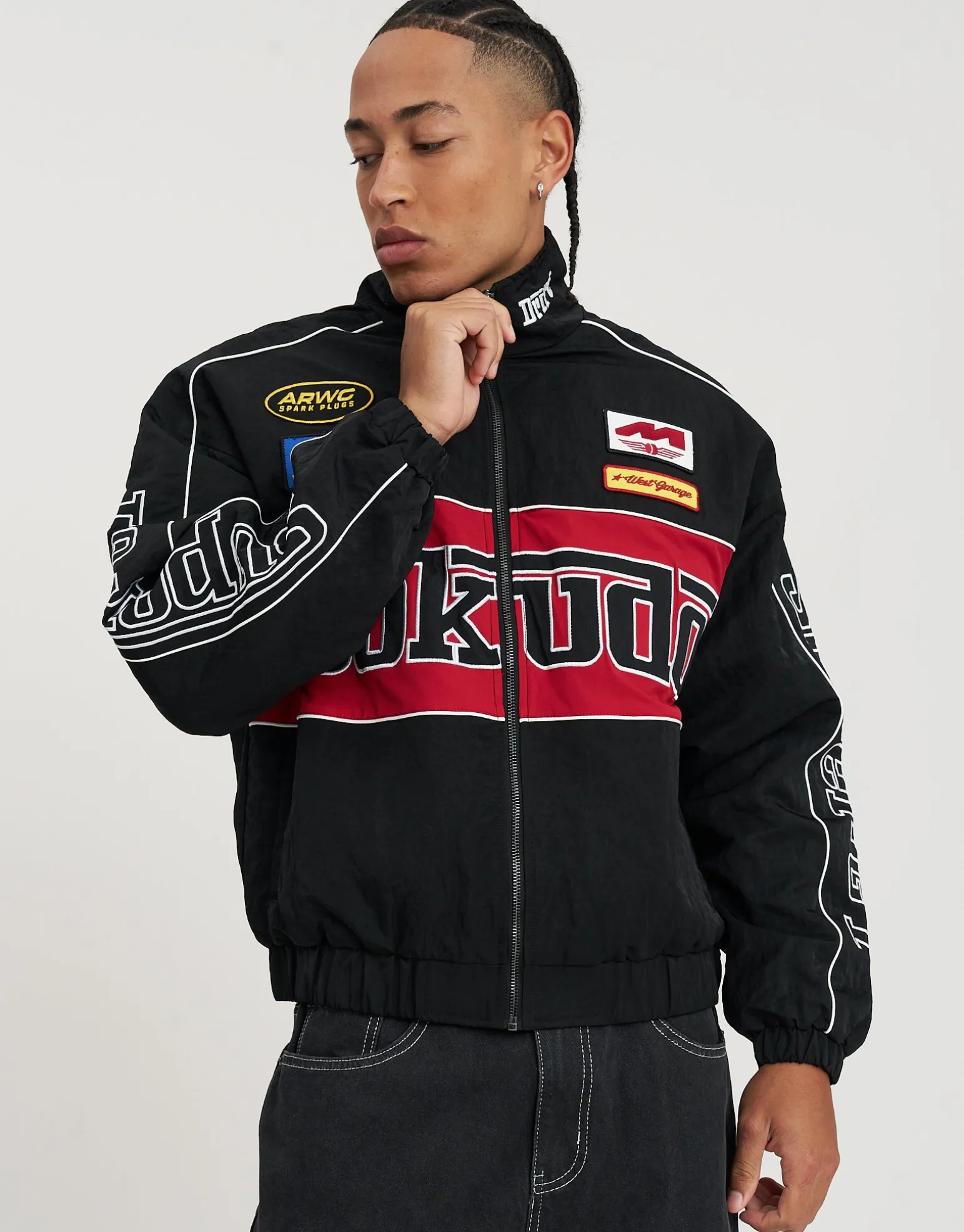 Sokudo Racing Jacket in Black