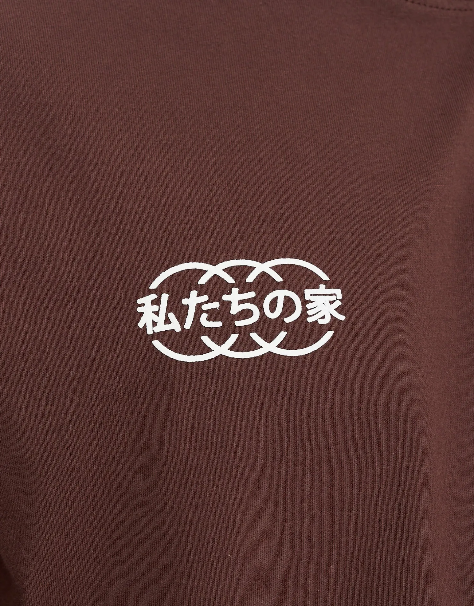 Sokudo Speed Relaxed Fit T Shirt in Bitter Brown