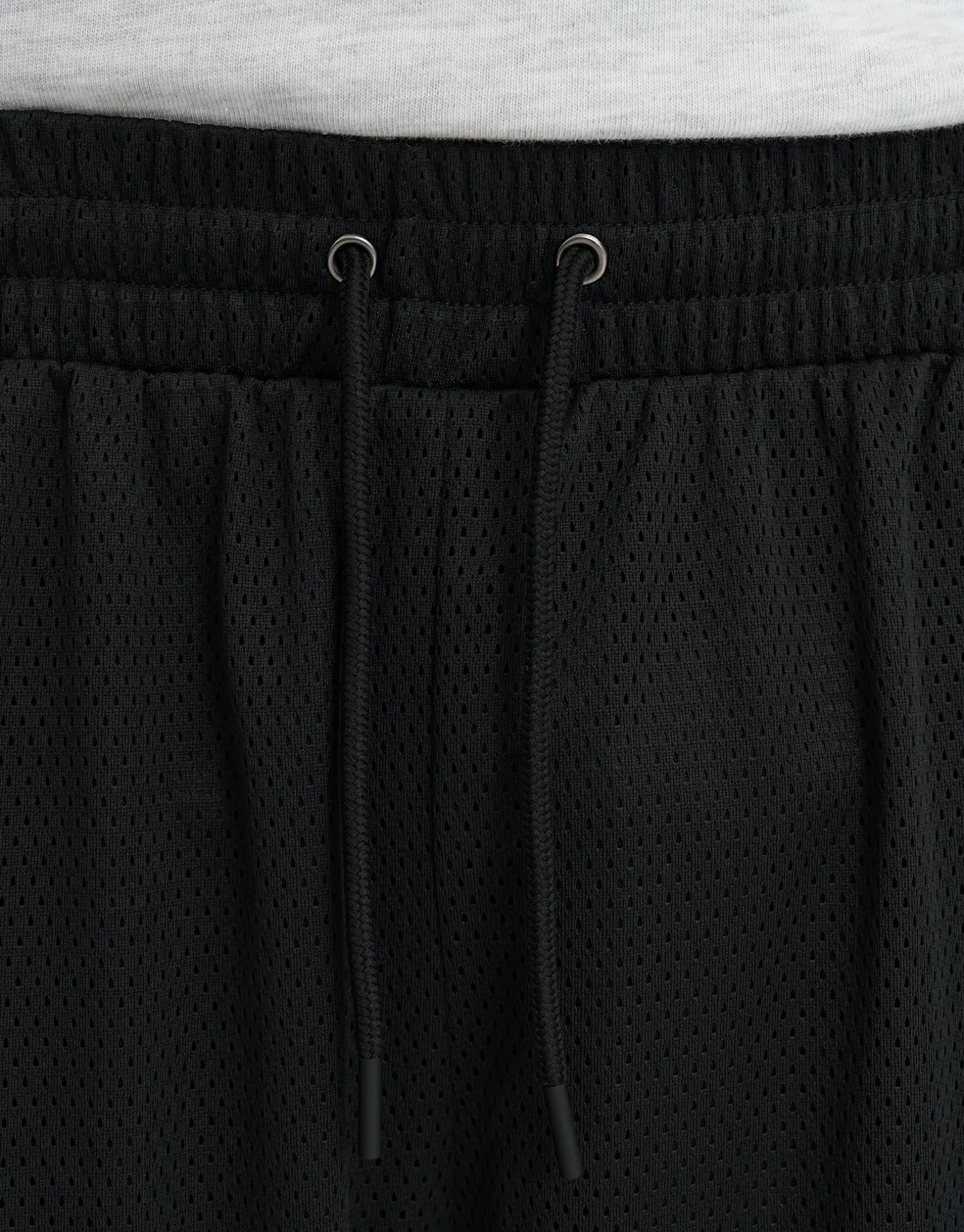 Star Print Basketball Shorts in Black