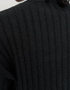 Stars Relaxed Knit Jumper in Shadow Grey