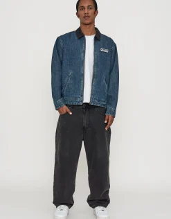 Static Supply Denim Jacket in Blue