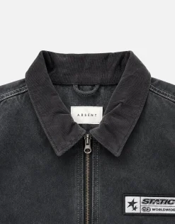 Static Supply Denim Jacket in Blue