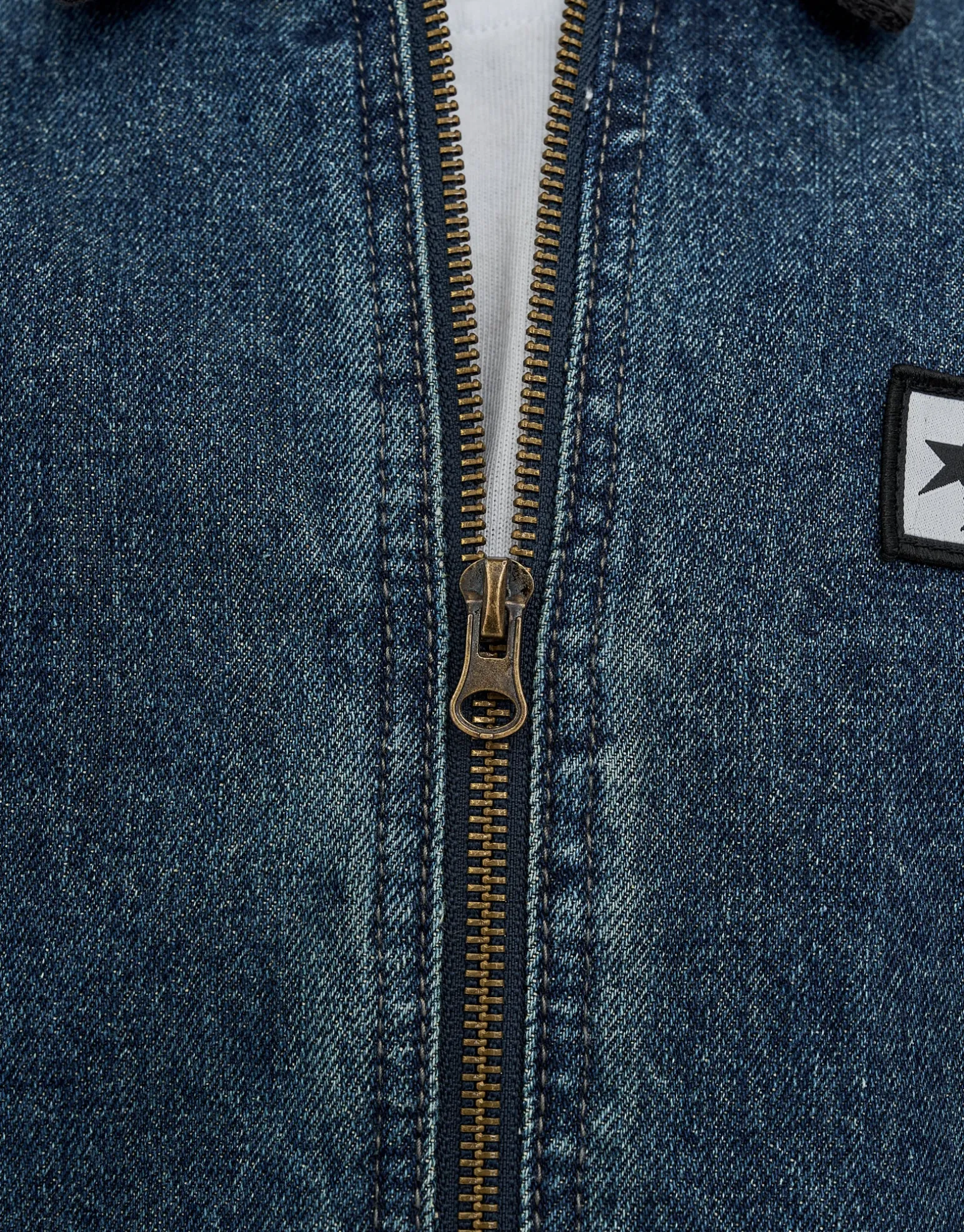 Static Supply Denim Jacket in Blue