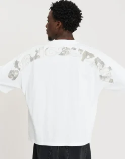 Static Supply Leisure Box Fit T Shirt in Solar Orange