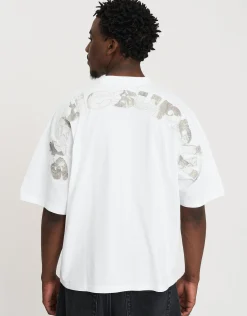 Static Supply Leisure Box Fit T Shirt in Black 002