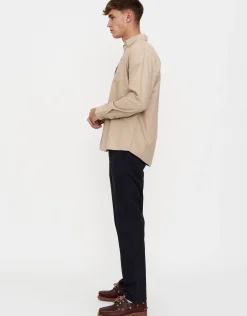 Straight Fit Chino Pants in Black