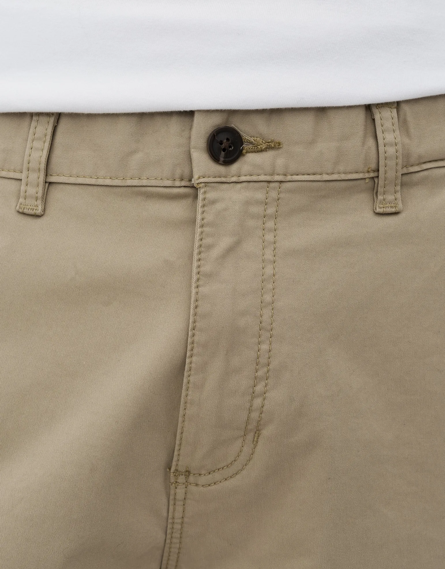 Straight Fit Chino Pants in Black