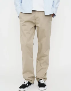 Straight Fit Chino Pants in Black