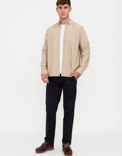 Straight Fit Chino Pants in Khaki