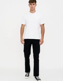 Straight Fit Chino Pants in Navy
