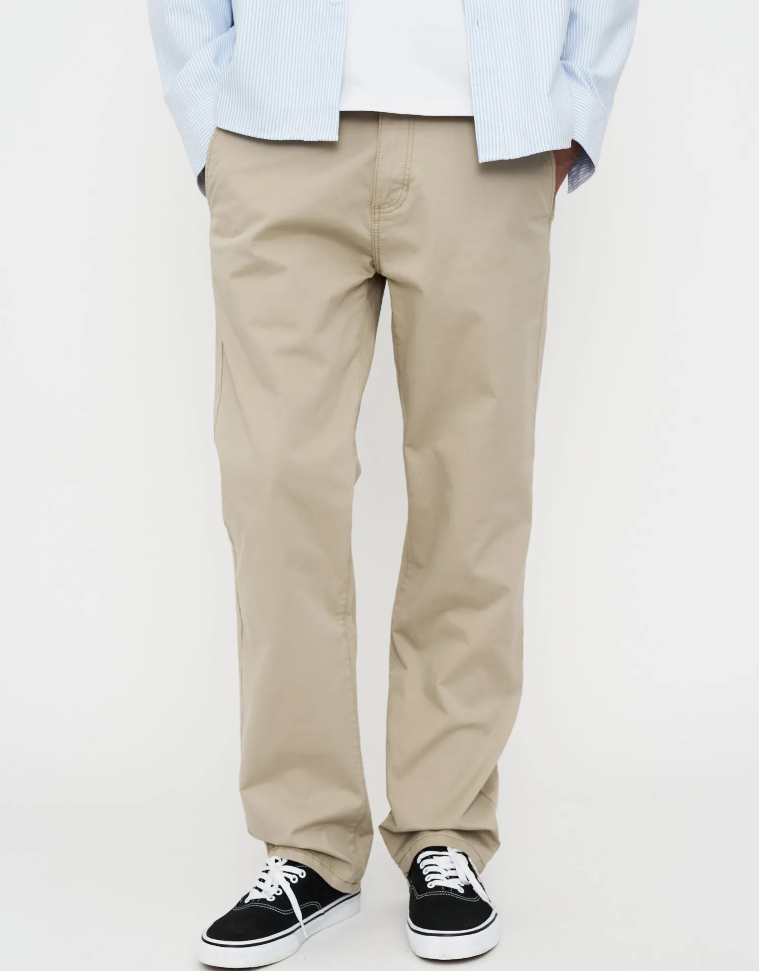 Straight Fit Chino Pants in Navy