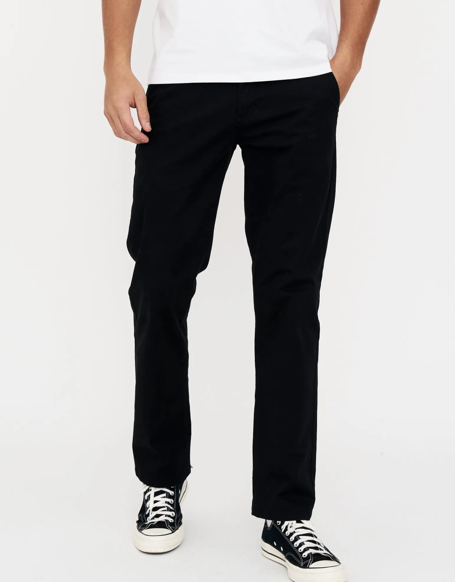 Straight Fit Chino Pants in Sand