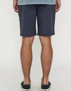 Stretch Chino Slim Fit Shorts in Navy