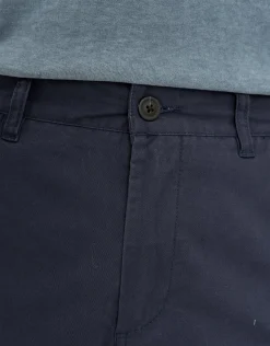 Stretch Chino Slim Fit Shorts in Mid Grey