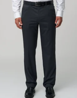 Stretch Slim Fit Suit Pants in Black