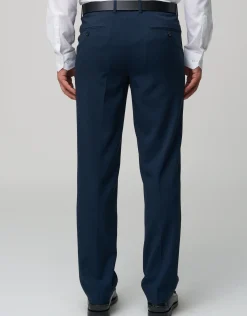 Stretch Slim Fit Suit Pants in Black