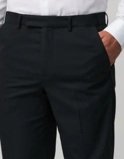 Stretch Slim Fit Suit Pants in Navy
