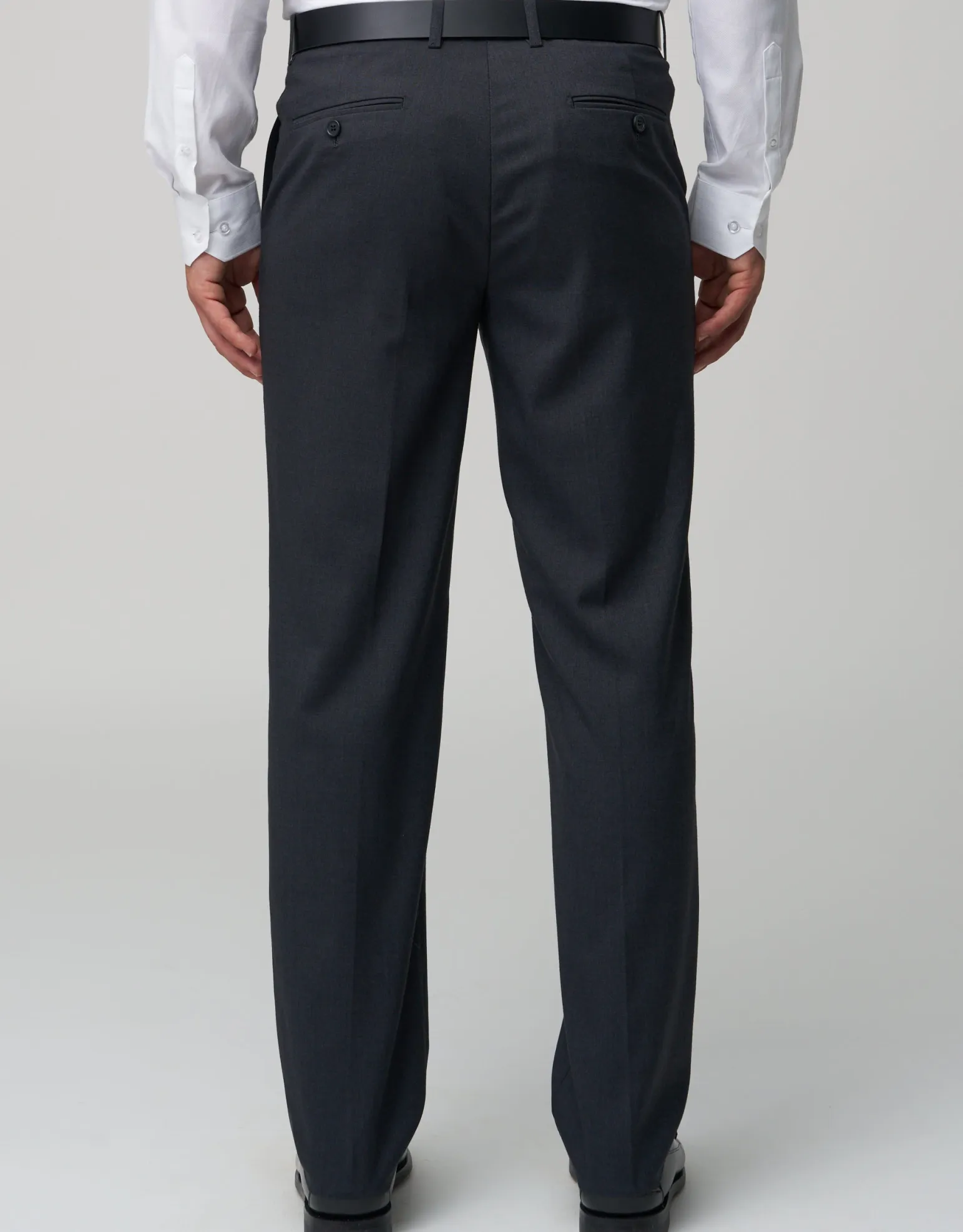Stretch Slim Fit Suit Pants in Navy