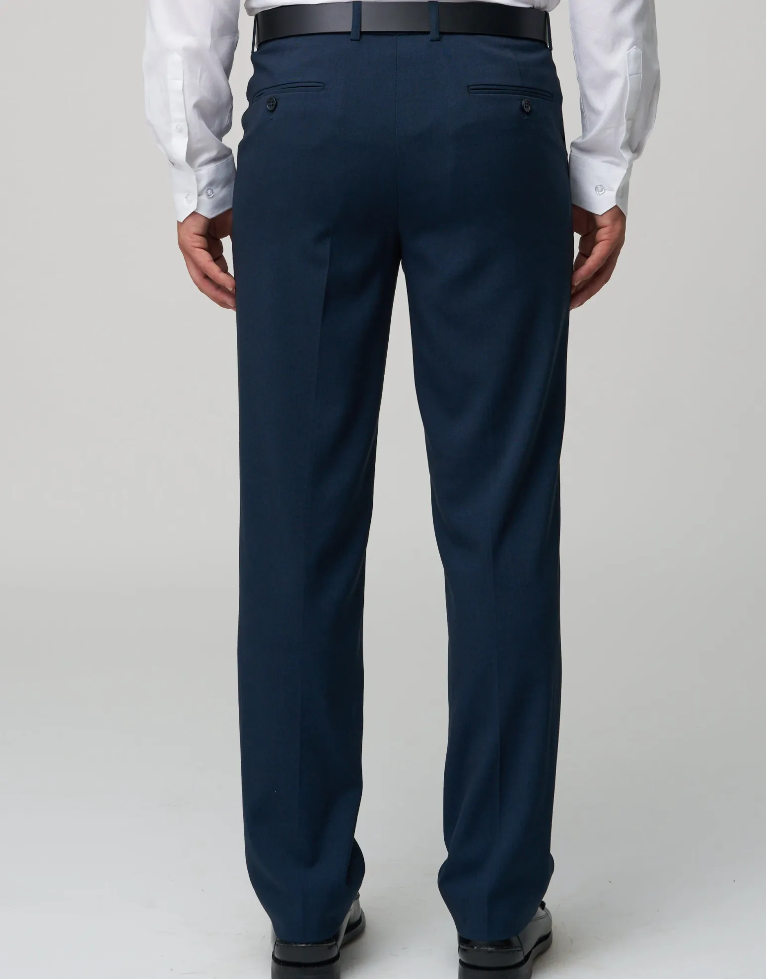 Stretch Slim Fit Suit Pants in Navy