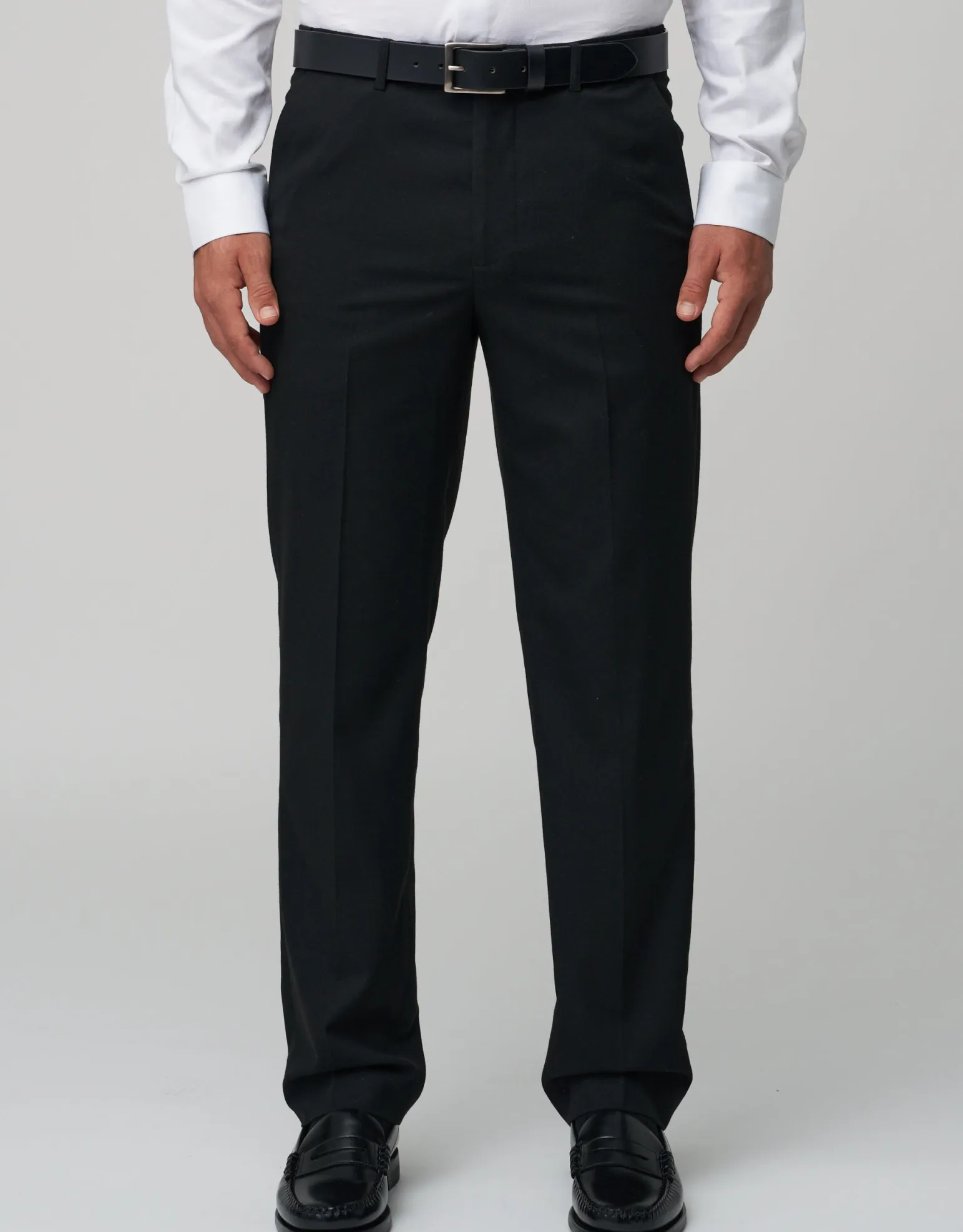 Stretch Slim Fit Suit Pants in Navy