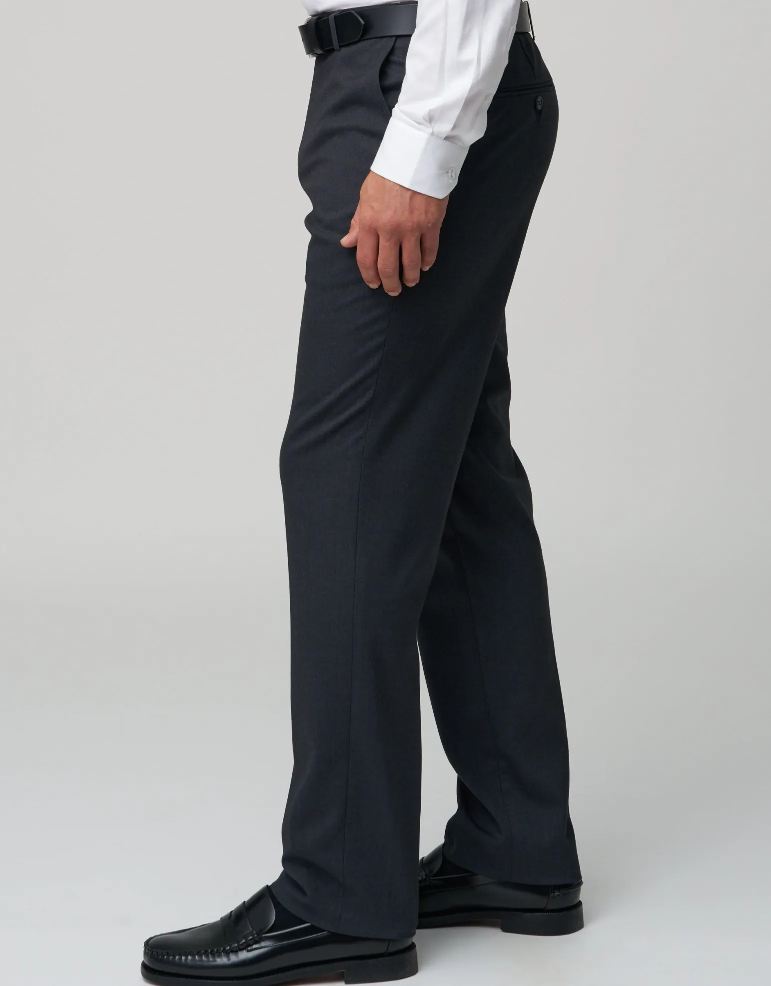 Stretch Slim Fit Suit Pants in Navy