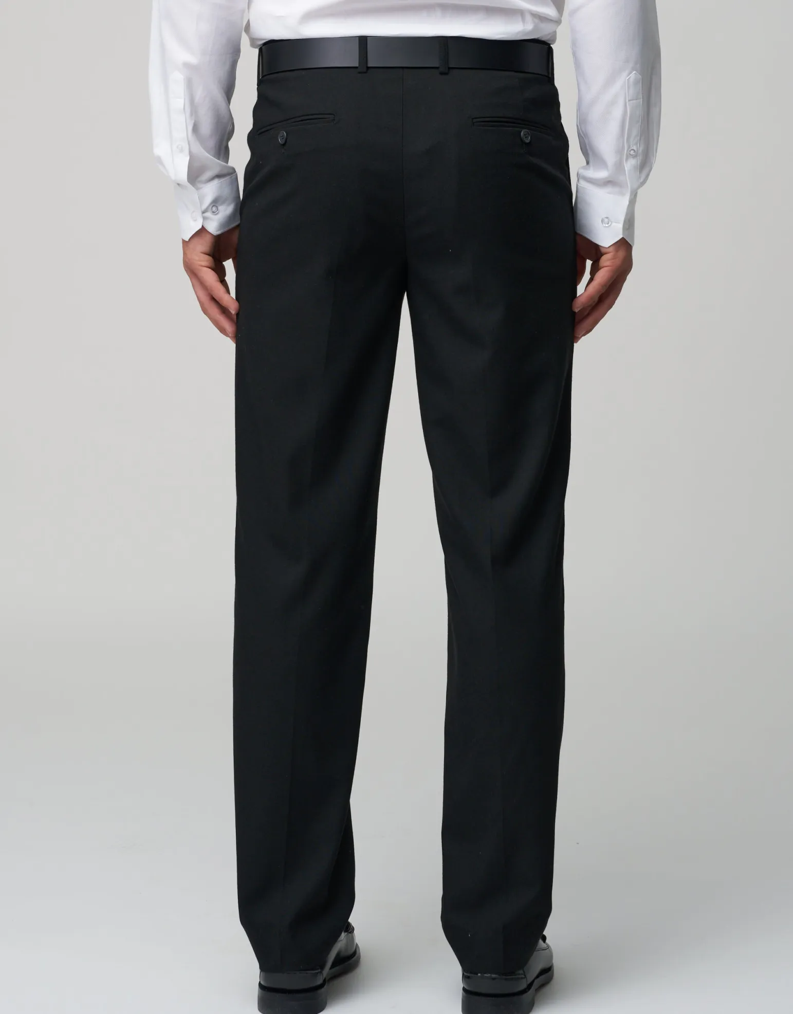 Stretch Slim Fit Suit Pants in Navy