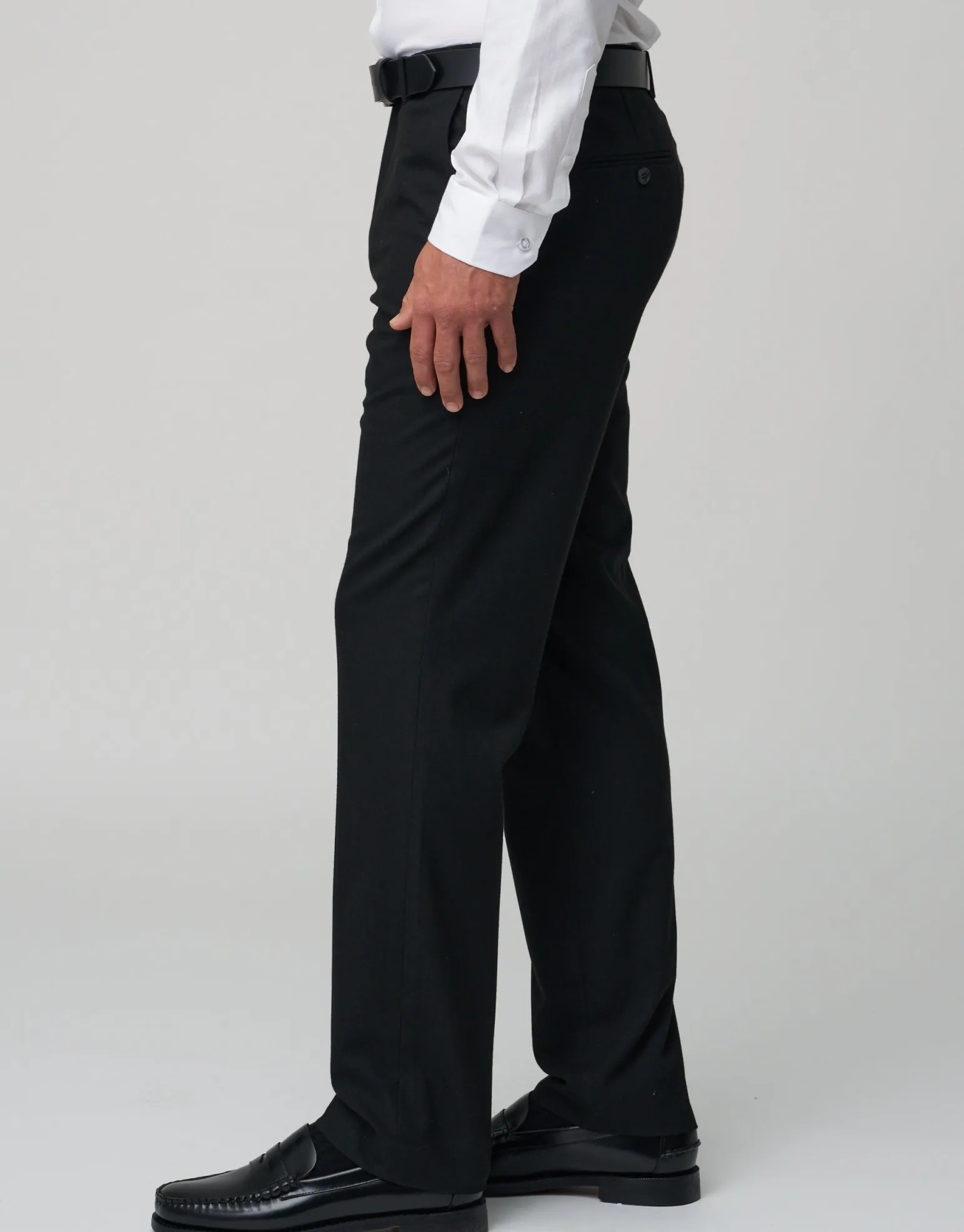 Stretch Slim Fit Suit Pants in Navy