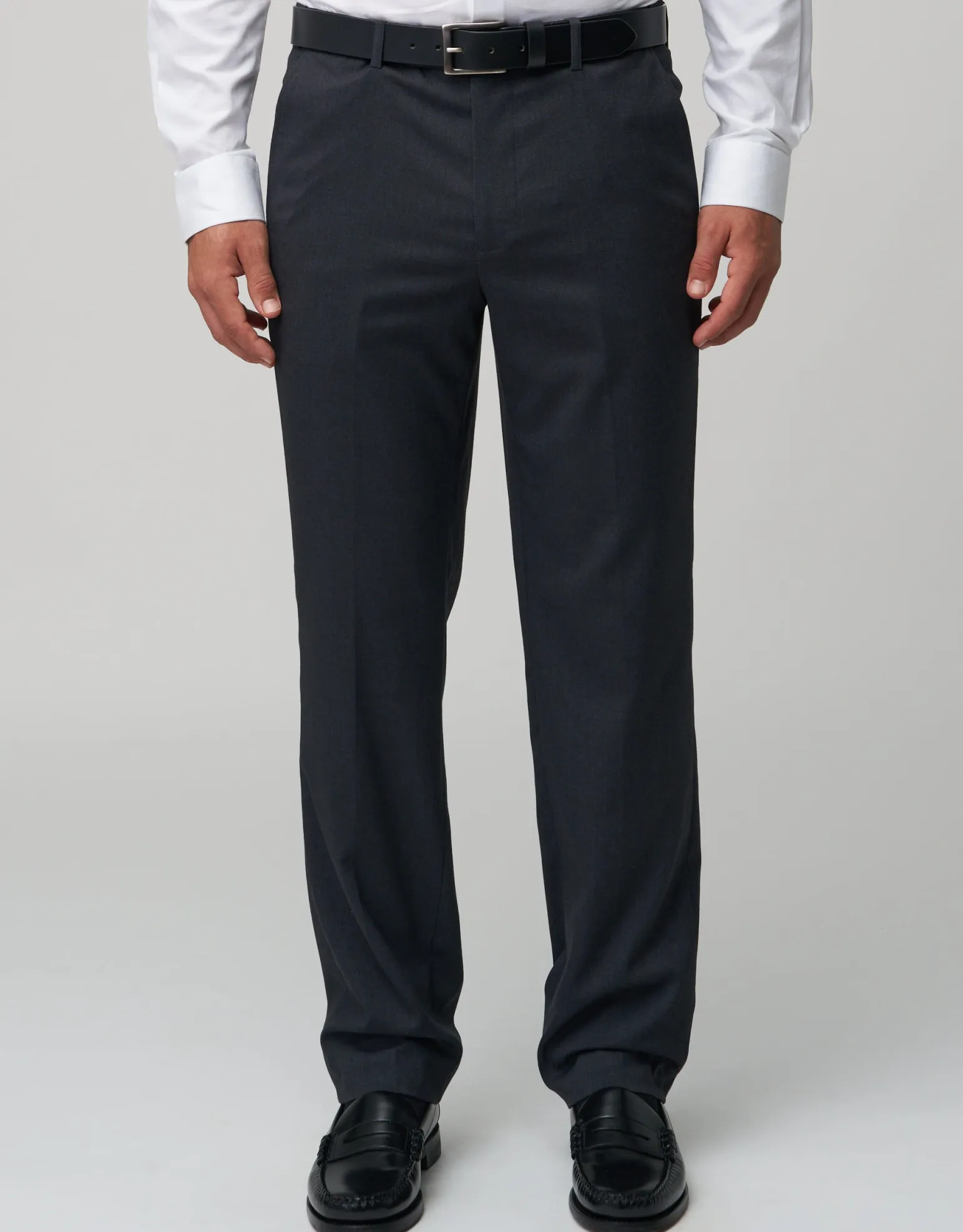 Stretch Slim Fit Suit Pants in Navy
