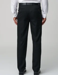 Stretch Slim Fit Suit Pants in Charcoal