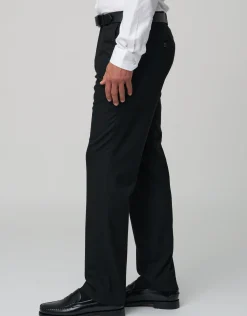 Stretch Slim Fit Suit Pants in Charcoal