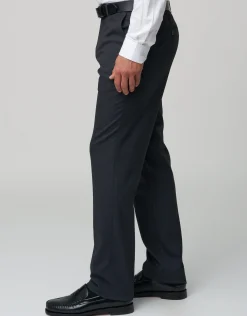 Stretch Slim Fit Suit Pants in Charcoal