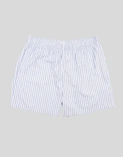 Striped Boxers in Light Blue