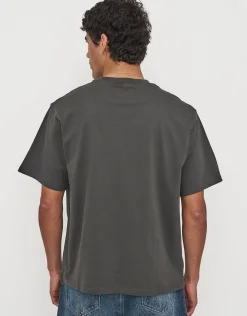 Studio Archive Relaxed Fit T Shirt in Pewter Grey