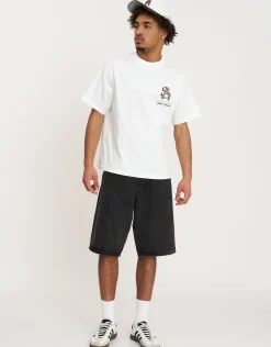 Studio Archives Stacked Tee in Blanc