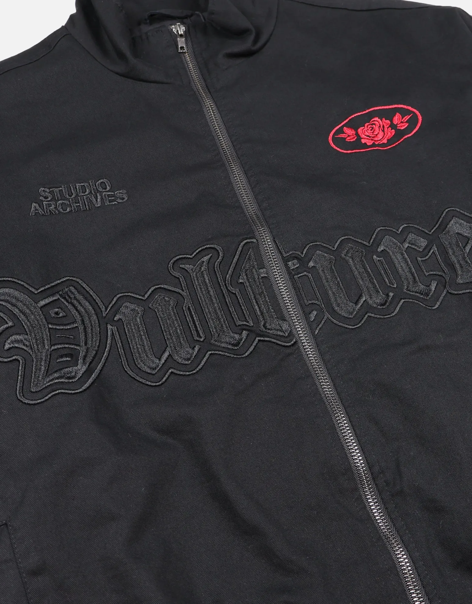 Studio Archives Vultures Cropped Jacket in Black