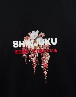 Studio Dragon Relaxed Fit T Shirt in Black