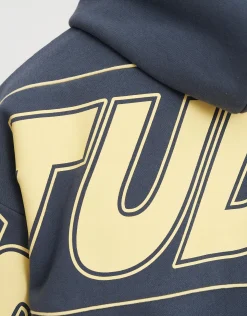 Studios Oversized Cropped Hoodie in Black