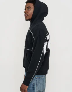 Studios Oversized Cropped Hoodie in Snow Marle