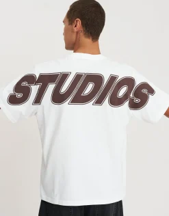 Studios Relaxed Fit T Shirt in Black 002