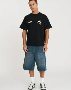Studios Relaxed Fit T Shirt in Black 002