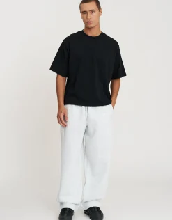 Studios Wide Track Pants in Black